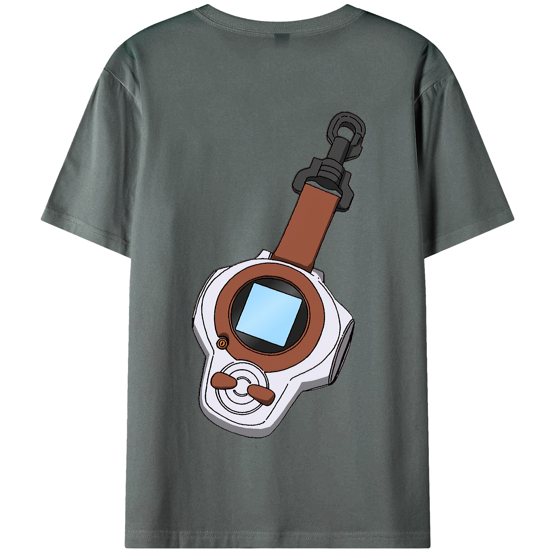 （画像用） Digimon デジタルモンスター/デジモン 綿100％半袖Tシャツ（背面プリント）